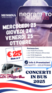 Negramaro - 23/24/25 Ottobre - Messina